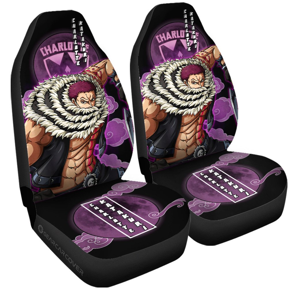 Charlotte Katakuri Car Seat Covers Custom For One Piece Anime Fans - Gearcarcover - 3