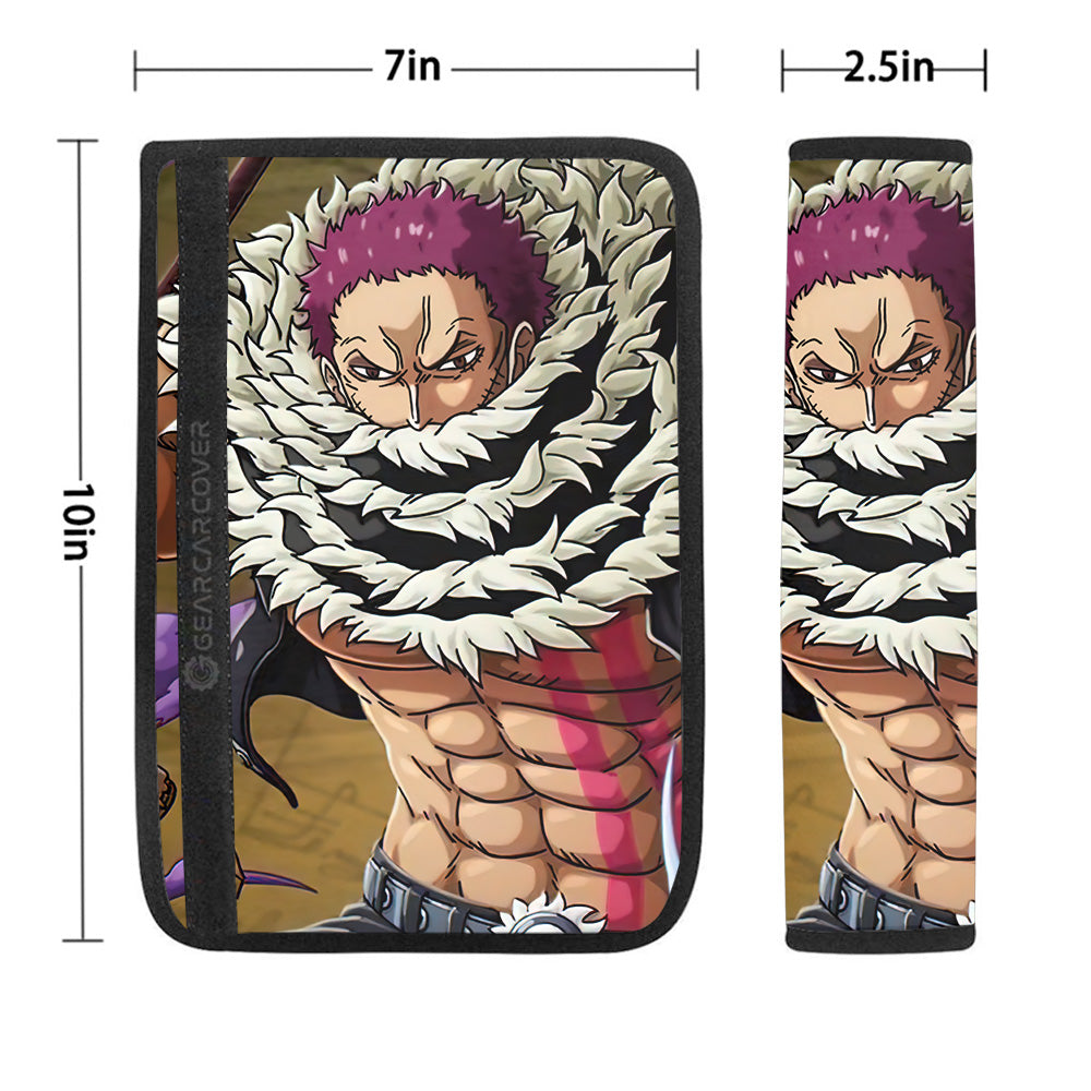 Charlotte Katakuri Seat Belt Covers Custom One Piece Anime Car Accessoriess - Gearcarcover - 1