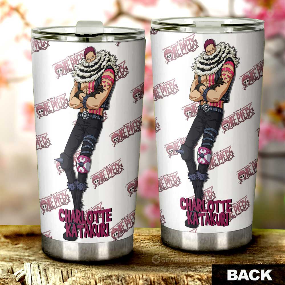 Charlotte Katakuri Tumbler Cup Custom One Piece Anime - Gearcarcover - 3