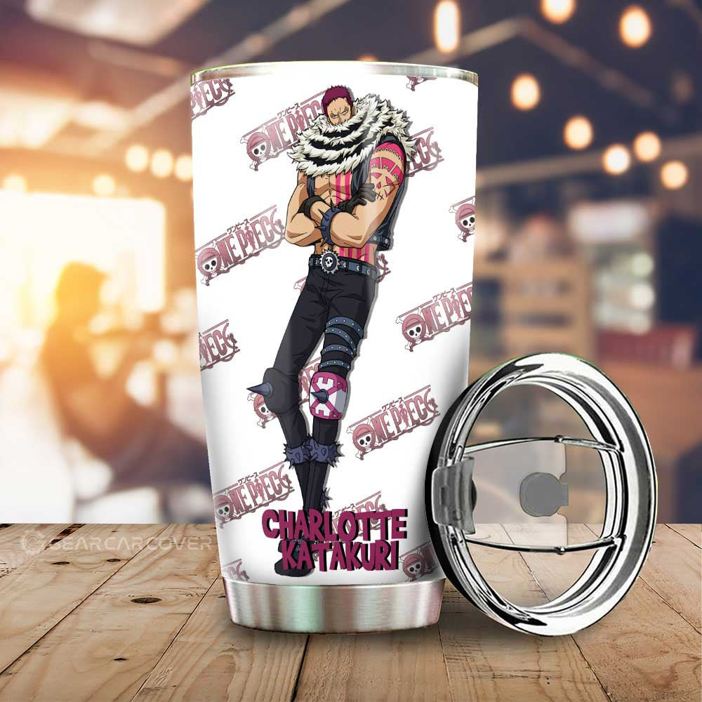 Charlotte Katakuri Tumbler Cup Custom One Piece Anime - Gearcarcover - 1