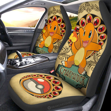 Charmander Car Seat Covers Custom Car Interior Accessories - Gearcarcover - 1