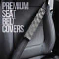 Checkerboard Seat Belt Covers Custom Car Accessories - Gearcarcover - 3