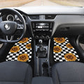 Checkerboard Sunflower Car Floor Mats Custom Car Accessories - Gearcarcover - 4