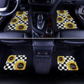 Checkerboard Sunflower Car Floor Mats Custom Sunshine Car Accessories - Gearcarcover - 3
