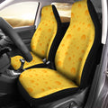 Cheese Car Seat Covers Custom Printed Funny Car Accessories - Gearcarcover - 1