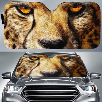 Cheetah Car Sunshade Custom Cool Car Accessories Car Accessories - Gearcarcover - 1