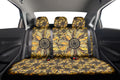 Cheetah Leopard Sunflower Car Back Seat Cover Custom Car Decoration - Gearcarcover - 2