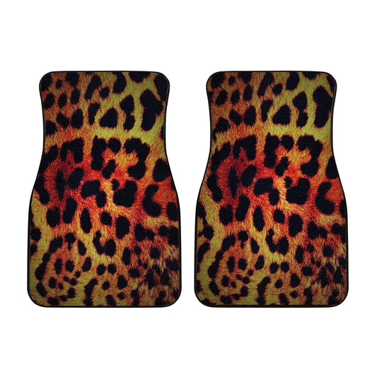 Cheetah Print Car Floor Mats Custom Animal Car Accessories - Gearcarcover - 2