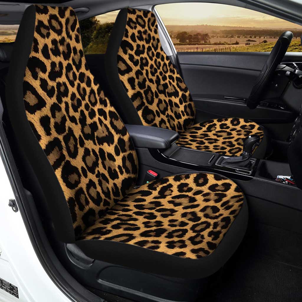 Cheetah Skin Print Car Seat Covers Custom Animal Car Accessories - Gearcarcover - 2