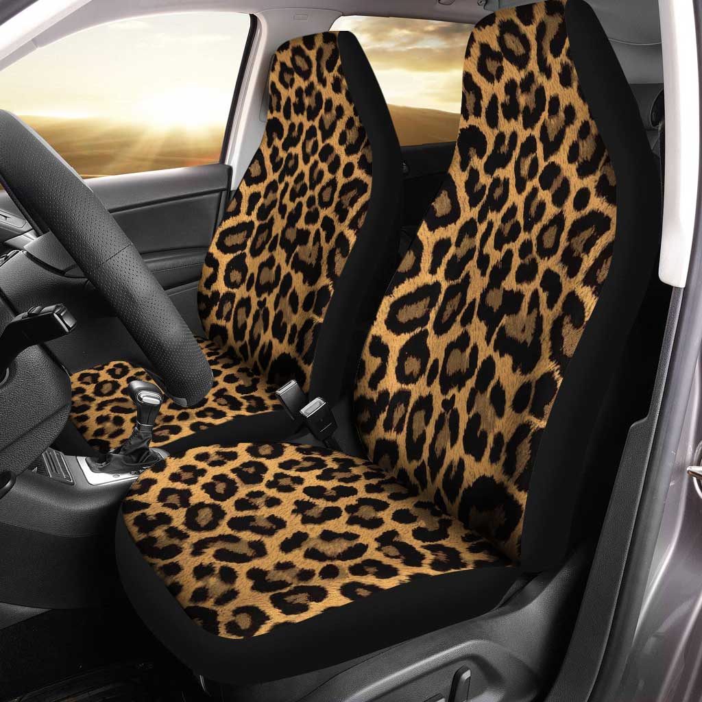 Cheetah Skin Print Car Seat Covers Custom Animal Car Accessories - Gearcarcover - 1