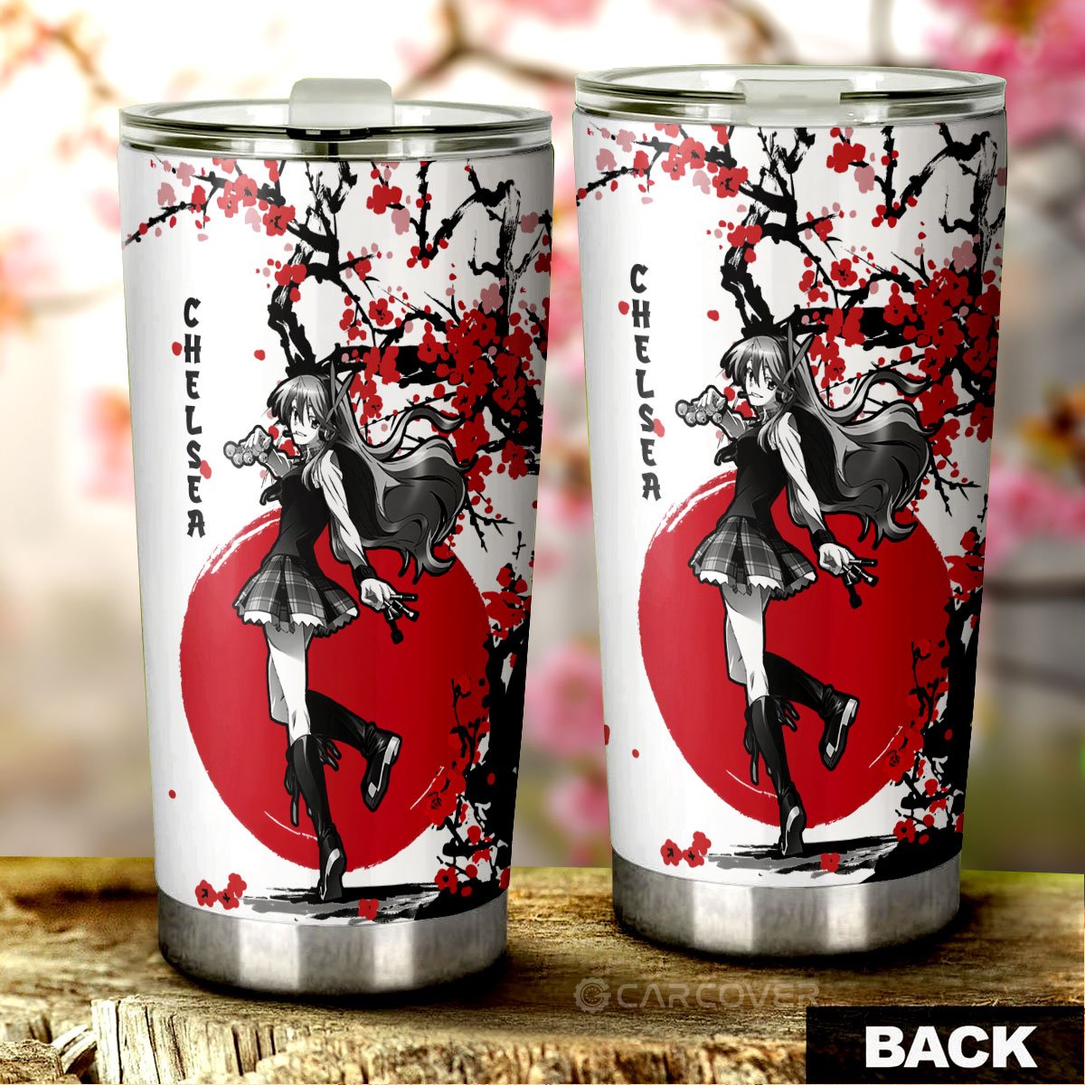 Chelsea Tumbler Cup Custom Akame Ga Kill Anime Car Accessories - Gearcarcover - 3