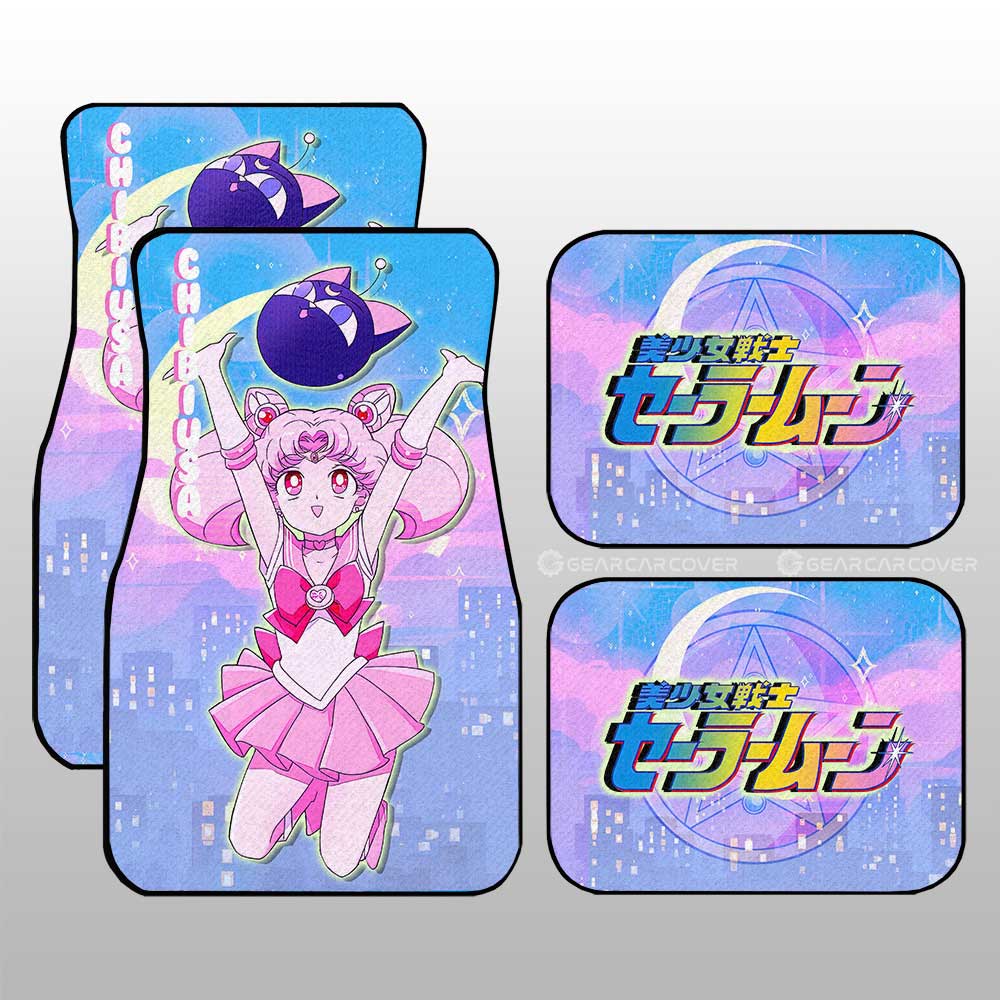 Chibiusa Car Floor Mats Custom Sailor Moon Anime Car Accessories - Gearcarcover - 3