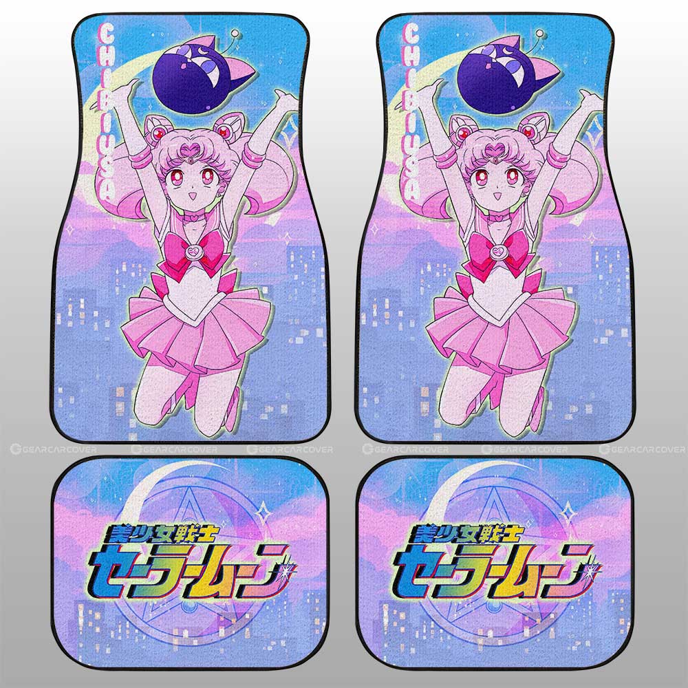 Chibiusa Car Floor Mats Custom Sailor Moon Anime Car Accessories - Gearcarcover - 1