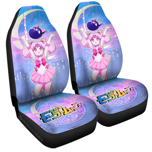 Chibiusa Car Seat Covers Custom Sailor Moon Anime Car Accessories - Gearcarcover - 2