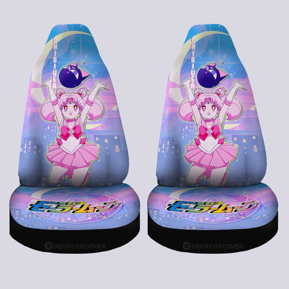 Chibiusa Car Seat Covers Custom Sailor Moon Anime Car Accessories - Gearcarcover - 1