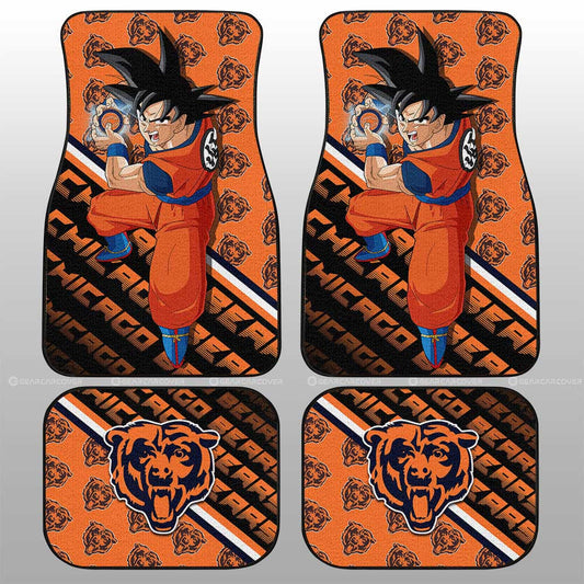 Chicago Bears Car Floor Mats Custom Car Decorations For Fans - Gearcarcover - 1