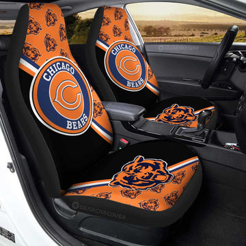 Chicago Bears Car Seat Covers Custom Car Accessories For Fans - Gearcarcover - 1