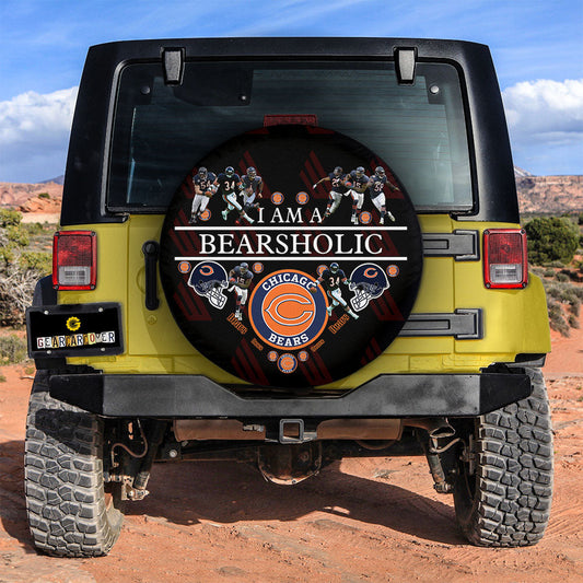 Chicago Bears Spare Tire Covers Custom For Holic Fans - Gearcarcover - 2