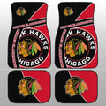 Chicago Blackhawks Car Floor Mats Custom Car Accessories For Fans - Gearcarcover - 1