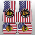 Chicago Blackhawks Car Floor Mats Custom Car Decor Accessories - Gearcarcover - 1