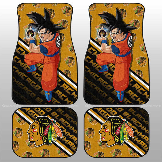 Chicago Blackhawks Car Floor Mats Custom Car Decorations For Fans - Gearcarcover - 1