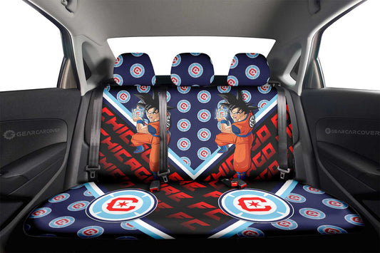 Chicago Fire FC Car Back Seat Covers Custom Car Accessories For Fans - Gearcarcover - 2