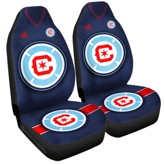 Chicago Fire FC Car Seat Covers Custom Car Accessories For Fans - Gearcarcover - 2
