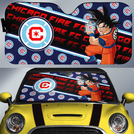 Chicago Fire FC Car Sunshade Custom Car Interior Accessories - Gearcarcover - 1