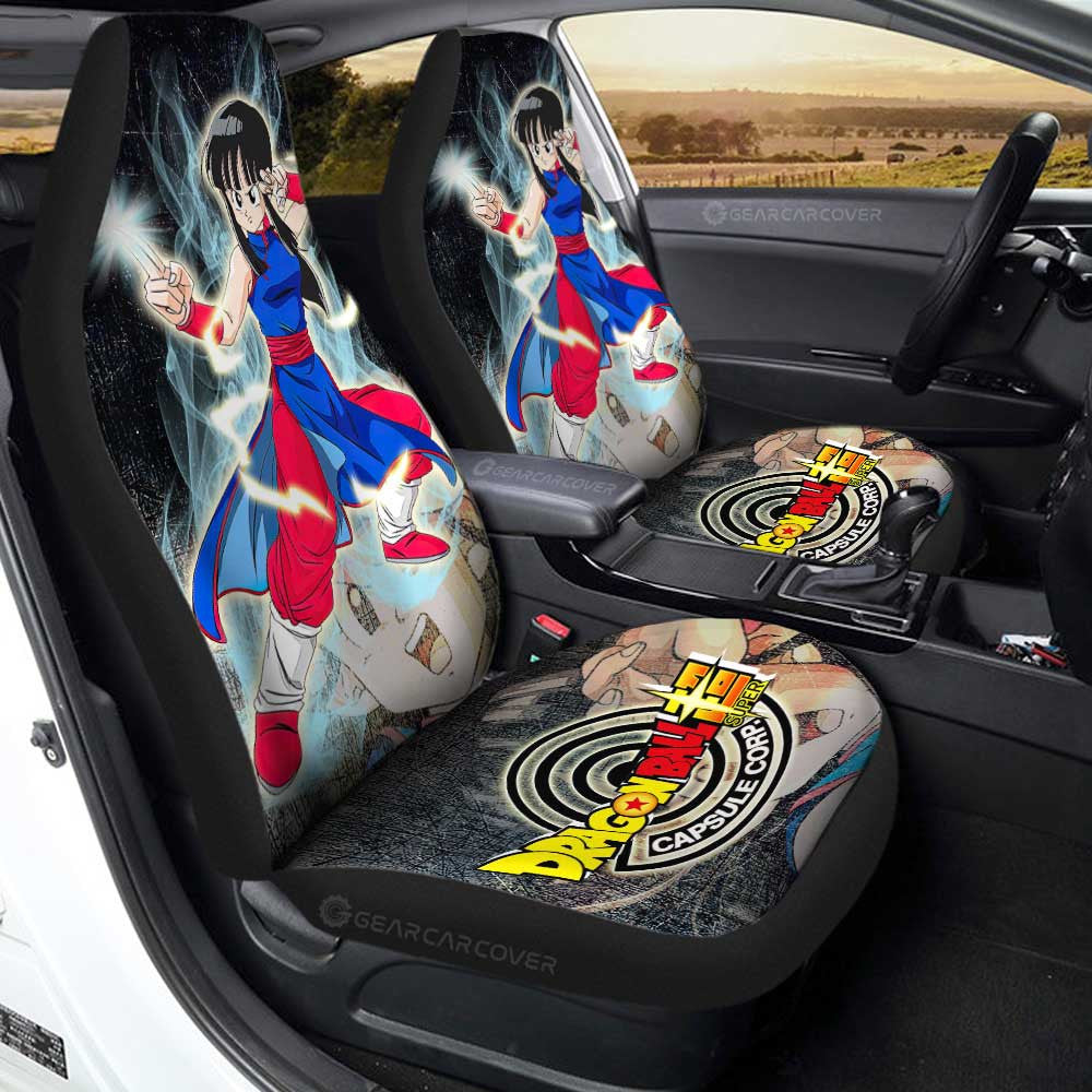 Chichi Car Seat Covers Custom Dragon Ball Anime Car Accessories - Gearcarcover - 3