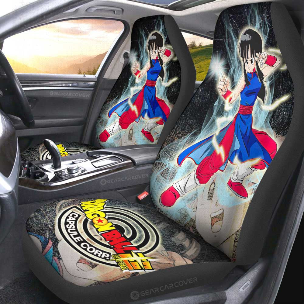 Chichi Car Seat Covers Custom Dragon Ball Anime Car Accessories - Gearcarcover - 4