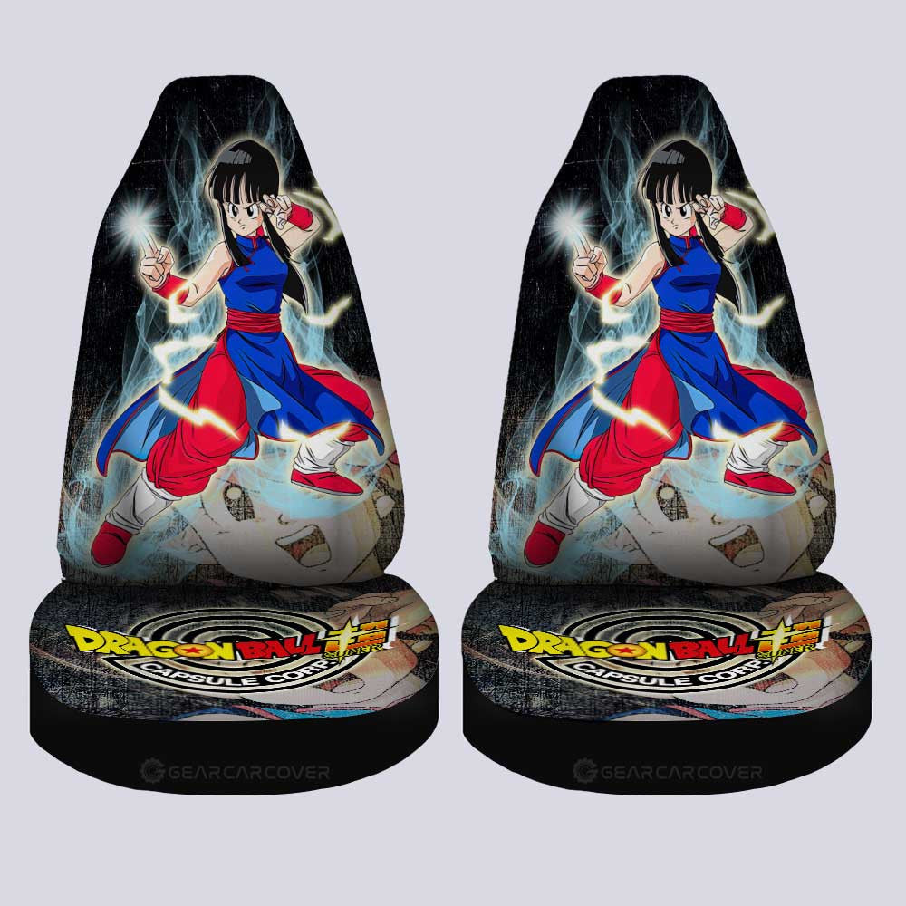 Chichi Car Seat Covers Custom Dragon Ball Anime Car Accessories - Gearcarcover - 1