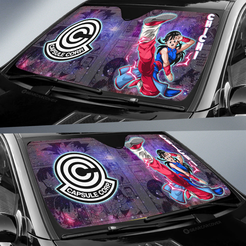 Chichi Car Sunshade Custom Dragon Ball Anime Car Accessories Galaxy Style - Gearcarcover - 2