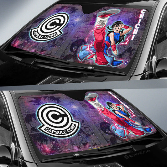 Chichi Car Sunshade Custom Dragon Ball Anime Car Accessories Galaxy Style - Gearcarcover - 2