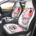 Chichi Uniform Car Seat Covers Custom Dragon Ball Anime - Gearcarcover - 2