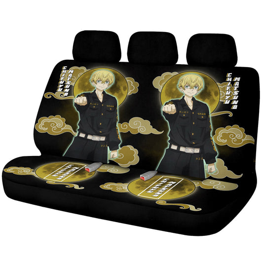 Chifuyu Matsuno Car Back Seat Covers Custom Tokyo Revengers Anime Car Accessories - Gearcarcover - 1