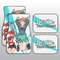 Chiho Sasaki Car Floor Mats Custom The Devil Is a Part Timer Anime Car Accessories - Gearcarcover - 3