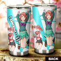 Chiho Sasaki Tumbler Cup Custom The Devil Is a Part-Timer! Anime Car Accessories - Gearcarcover - 3