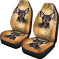 Chihuahua Car Seat Covers Custom Vintage Car Accessories For Dog Lovers - Gearcarcover - 3