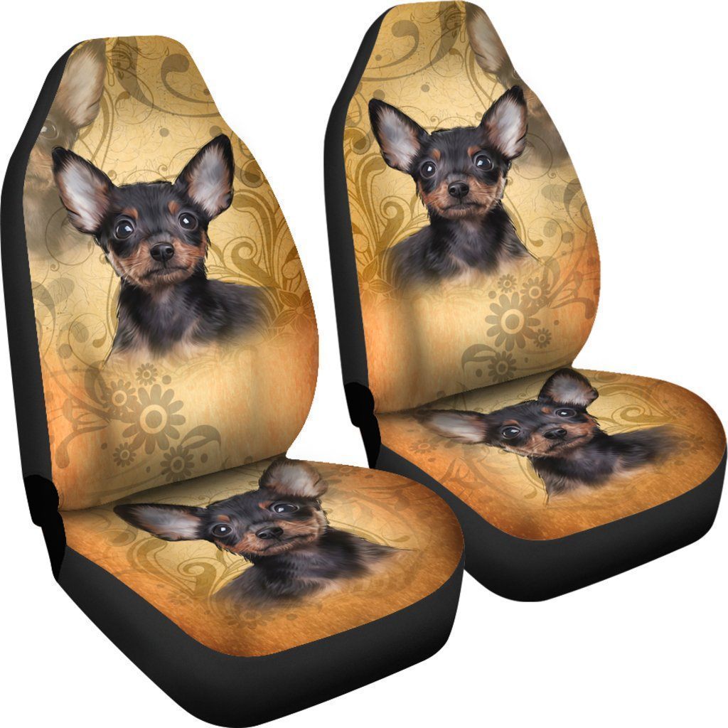 Chihuahua Car Seat Covers Custom Vintage Car Accessories For Dog Lovers - Gearcarcover - 4