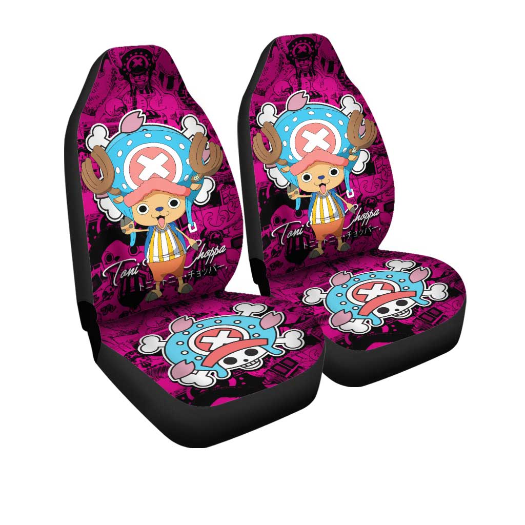 Chopper Car Seat Covers Custom One Piece Anime Car Accessories - Gearcarcover - 3
