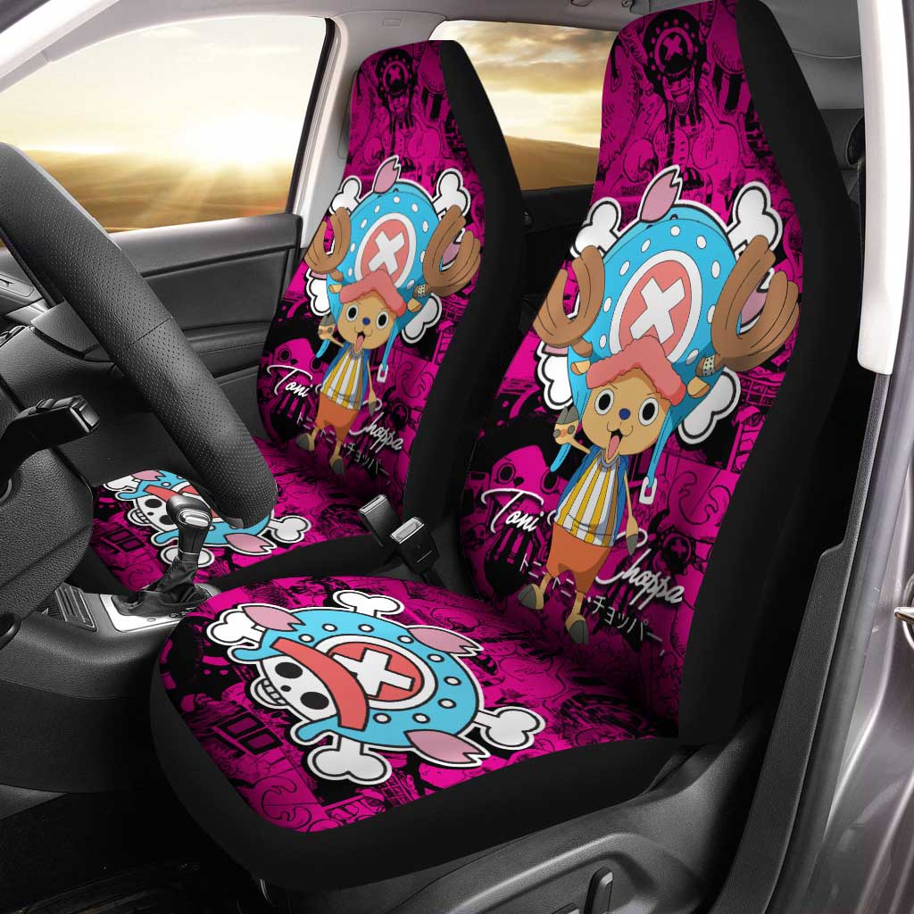 Chopper Car Seat Covers Custom One Piece Anime Car Accessories - Gearcarcover - 1