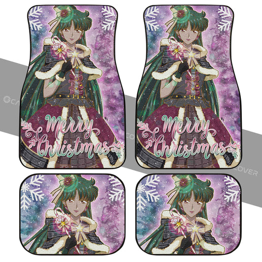 Christmas Anime Sailor Pluto Car Floor Mats Custom Sailor Moon Car Accessories - Gearcarcover - 2