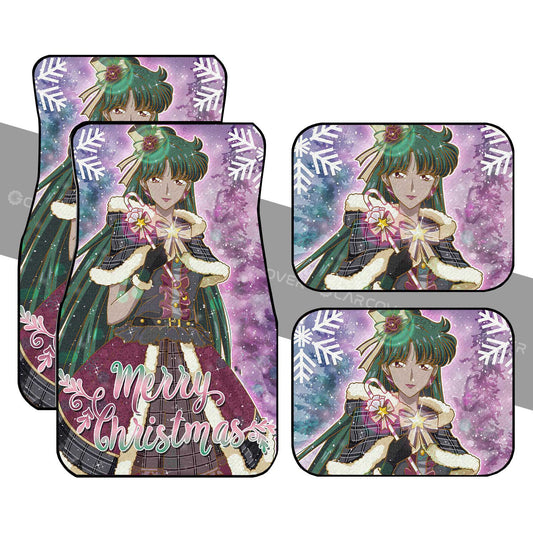 Christmas Anime Sailor Pluto Car Floor Mats Custom Sailor Moon Car Accessories - Gearcarcover - 1