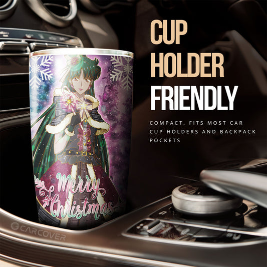 Christmas Anime Sailor Pluto Tumbler Cup Custom Sailor Moon Car Accessories - Gearcarcover - 2