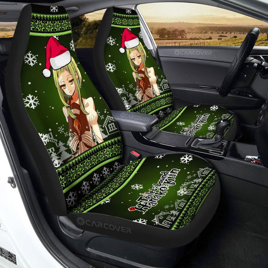 Christmas Anime Toilet-Bound Hanako-kun Sakura Nanamine Car Seat Covers Custom Car Accessories - Gearcarcover - 1