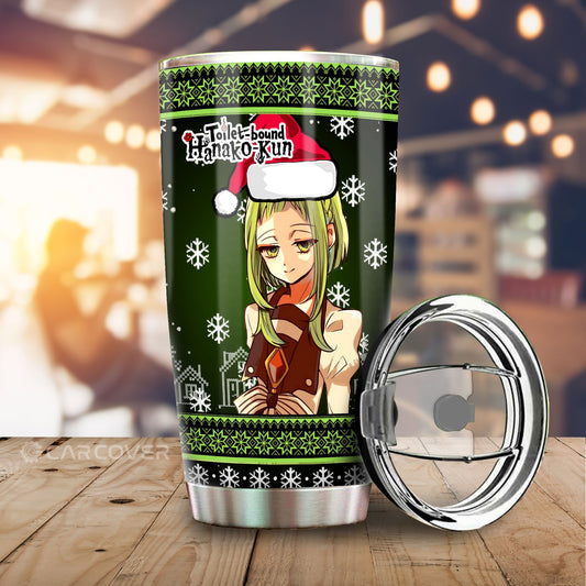 Christmas Anime Toilet-Bound Hanako-kun Sakura Nanamine Tumbler Cup Custom Car Accessories - Gearcarcover - 1