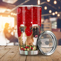 Christmas Boxers Dog Tumbler Cup Custom Car Accessories - Gearcarcover - 2