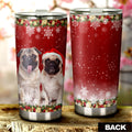 Christmas Pugs Tumbler Cup Custom Car Interior Accessories - Gearcarcover - 4