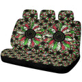 Christmas Sunflower Car Back Seat Cover Custom Car Decoration - Gearcarcover - 1