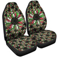 Christmas Sunflower Car Seat Covers Custom Car Decoration - Gearcarcover - 3